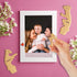 Personalized Bear Family Wooden Art Puzzle, Wooden Bear Jigsaw Puzzle with Heart Loving Family Bear Sculpture Decorative House Warming Wood Birthd...