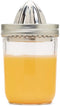 Jarware - 82654 Jarware Stainless Steel Citrus Juicer Lid for Mason Jars, Wide-Mouth, Metallic...
