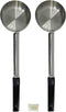 Stainless Steel Portion Control Serving Spoon - Pack of 2 (6 oz. Solid)...