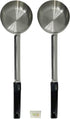 Stainless Steel Portion Control Serving Spoon - Pack of 2 (6 oz. Solid)...