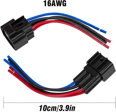 6 Pin Waterproof Connector,Waterproof Electrical Car Auto Wire Connector,16AWG Male Female Quick Disconnect Wire Connectors for Car Truck Motorcyc...