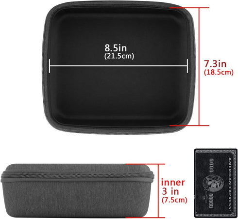 Geekria Carrying Case for Marshall Stockwell II Portable Bluetooth Speaker, Stockwell 2 Waterproof Wireless Speaker, Hard Shell Traveling Bag with...