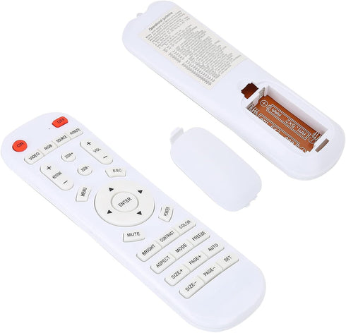 Projector Powerlite Universal Remote Elephas Projector Remote 16×5×2 White Remote Control Controller Replacement for Projector...