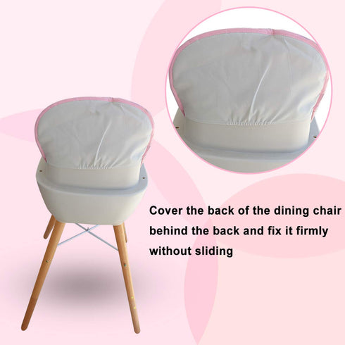 High Chair Pad, High Chair Cushion, Seat Cushion Breathable Pad, Cute Pattern,Comfortable Seat Belt Design, Soft and Comfortable, Baby Sits More C...