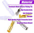 Swpeet 240Pcs Bullet Connectors Kit, 3.9mm Brass Bullet Male & Female Wire Terminals Connector with Insulation Cover for Motorcycle Scooter Car Tr...