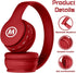 Headphones Bluetooth Wireless/Wired Kids Volume Limited 85 /110dB Over Ear Foldable Protection Headset with AUX 3.5mm Mic for Boys Girls Child Sch...