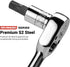Capri Tools 30051 XZN 4mm Triple Square Bit Socket with 1/4-Inch Drive...