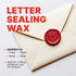 Letter Sealing Wax, Wax Seal Beads Adheres to Paper, Metal, Plastic & Glass, for Crafting, Invitations, and DIY Projects, Wax for Stamp Seals for ...