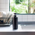 Stainless Steel Soap Dispenser for Bathroom, Matte Black Flat Design, Metal Pump, 10oz Rust-Proof Liquid Hand Soap Dispenser for Kitchen, Refillab...