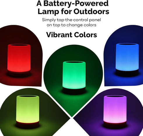 LED Night Light Touch Lamp - Recharge Glow Cordless Rechargeable Lamp | Night Light for Adults and Baby Night Lights for Nursery | Mini Lamp...