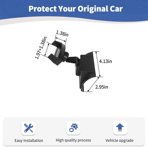 RT-TCZ for Wrangler JK Dashboard Phone Holder Mount for Jeep Wrangler JK JKU 2012 2013 2014 2015 2016 2017...