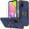 HNHYGETE Samsung Galaxy A03s Case, Samsung A03s Case, with HD Screen Protector, 360°Military Grade Rotatable Kickstand (Heavy Duty) Shockproof Pro...