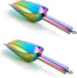 3OZ Mini Scoop Set of 2, P&P CHEF Stainless Steel Small Ice Cube Scoop Candy Sweet Scoops for Home Bar Buffet Wedding Canisters, Easy Clean & Dura...