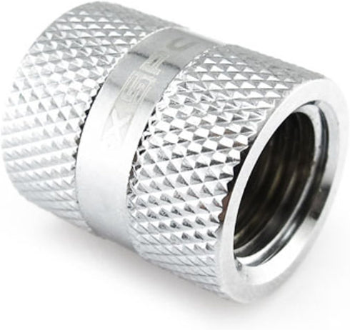 XSPC G1/4" Female to Female Rotary Fitting, Chrome...