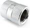 XSPC G1/4" Female to Female Rotary Fitting, Chrome...