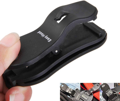 Clip-On Lens Cap Keeper, Anti Lost Camera Lens Cap Holder Strap Keeper Buckle Clip for 40.5-77mm Canon Nikon Sony Pentax Olympus Fujifilm DSLR...