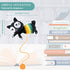 Nuberlic Crochet Kit for Beginners Kid Adult, Cute Animals Knitting Kit, Black Cat Bookmark Crochet Kit, Include Yarns, Hook, Accessories, Video I...