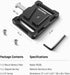 NEEWER Mini V Mount Battery Plate with 1/4" Thread and Quick Release Button, Compatible with FXLION Sony NEEWER V Mount Batteries and 15mm Rod Cla...