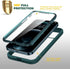Diaclara Designed for iPhone 12/12 Pro Case, Full Body Rugged with Built-in Touch Sensitive Anti-Scratch Screen Protector, Soft TPU Bumper Case fo...