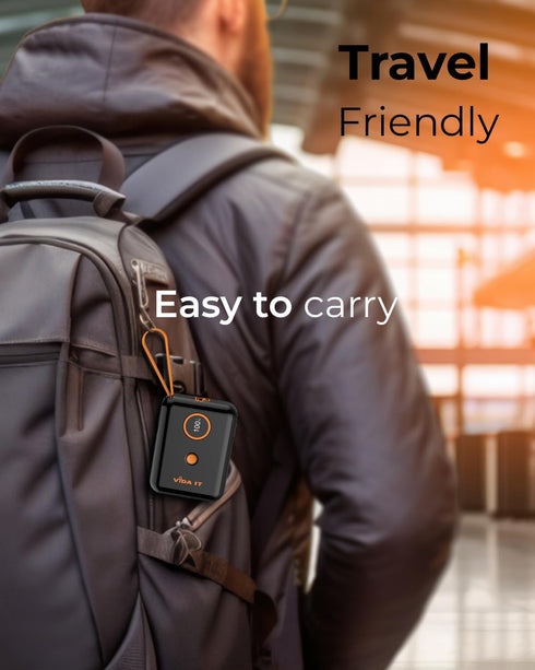 Vida IT Small Compact Power Bank Battery Pack for Heated Vest Jacket Chair, 10000mAh Mini Portable Charger for iPhone 11 12 Samsung S22 S23 Androi...