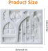 SK 3D Fairy House Christmas Silicone Fondant Mold Cake Decorating Pastry Gumpaste Tool...