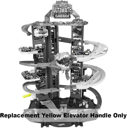 Hot Wheels Replacement Part City Ultimate Garage Playset - GJL14 ~ Replacement Yellow Elevator Handle...