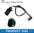 Front Brake Pad Electronic Wear Sensor 8T0907637 for Audi Q5 2011-2015 (Set of 2)...