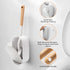 Sayone Bathroom Accessories,Bathroom Cleaning Brush, Toilet Bowl Brush, Toilet Brush and Holder Set, Grout Cleaner Brush, Scrub Brush for Shower T...