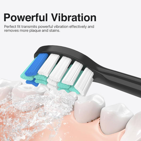 Replacement Toothbrush Heads for Philips Sonicare Replacement Heads, Brush Head Compatible with Phillips Sonicare Electric Toothbrushes C2, for Ph...
