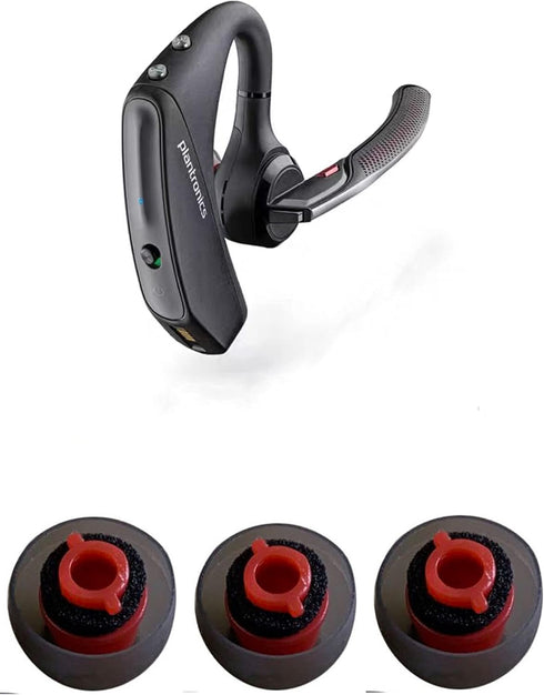3X Replacement Ear Tips for Plantronics Voyager 5200 Series Headset Headphones,Ultra Comfort Silicone in-Ear Eartips for Poly Voyager 5210 5220 Ea...
