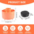 360 Rotating Makeup Brush Organizer, 5 Grids Makeup Brush Holder with Makeup Brush Cleaning Box, for Cosmetics, Nail Polish, Desk Storage Containe...
