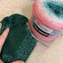 YarnArt Flowers Moonlight Glitter Cotton Yarn, Soft, Rainbow Crochet, Metallic Lurex handknit Shiny, Silvery Cake, Multicolor Cotton, 1 Skein Weig...
