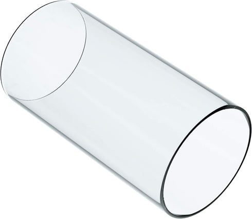 KETELAMP Hurricane Candle Holder - Open Ended, Bottomless Cylindrical Glass Lamp Shade, 3.5" x 6"...