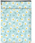 Daisy Pattern Book Lovers Gifts Waterproof Book Sleeve Book Pouch Book Protector with Zipper and Front Pocket BookCover Case for Women Girl Reader...