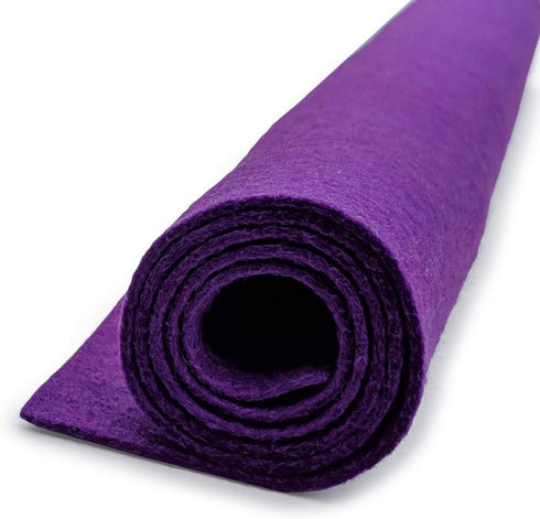 Purple - Purple Rain - Wool Felt Giant Sheet - 35% Wool Blend - 1 36x36 inch XXL Sheet...
