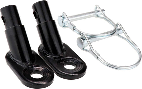 Biange Bike Trailer Hitch Connector, Cycling Adapter Accessories (Black)...