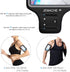 Galaxy Note 10+, 9, 8 Armband, JEMACHE Gym Run Workout Water Resistant Arm Band Case for Samsung Galaxy Note 8/9/10 Plus with Key Holder (Black)...