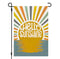 Summer Garden Flags for Outside, Hello Sunshine Garden Flag 12x18 Inch Vertical Double Sided Sunrise Burlap Small Seasonal Yard Decoration...