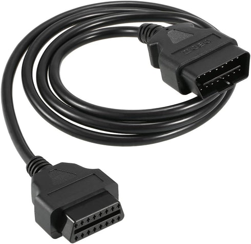 OBD2 Extension Cable 16pin Male to Female Diagnostic Extender Cable for OBD2 Scan Tool Compatible for All OBD2 Vehicles (5ft/1.5m)...