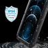 Marrkey for iPhone 12 Case,Full Body Protective Cover Heavy Duty Shockproof Tough Armour Aluminum Alloy Metal Case with Silicone Built-in Screen P...