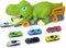 Dinosaur Transport Cart Toys Dinosaur Devouring Car Game for Kids Slides Car toys Gift for Boys...