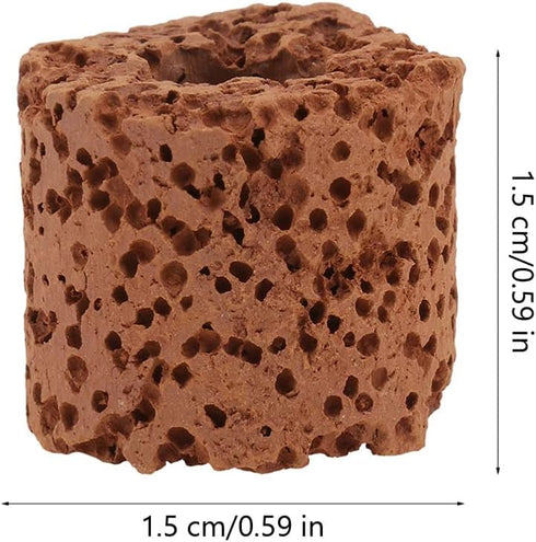 Totority Aquarium Plant Anchors 30pcs Aquatic Fixed Ring Water Plant Fixed Ring Aquarium Plant Holder Pottery Gravity Ring Fish Tank Grass Ring Aq...