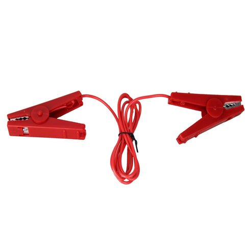 Farm Electric Fence Polywire Jump Connector Fencing System Wire Electric Fence Jump Cable with Crocodile Clip...