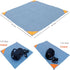 Pocket Picnic Blanket, Sandproof Lightweight Pocket Camping Tarp, 55?x60? Foldable & Fits into Small Bag, Water Resistant Washable Quick Dry Compa...