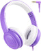 C3 Kids Headphones Wired, On-Ear Wired Headphones for Boys Girls with 3.5mm Jack, Foldable, Adjustable Headband, Child Headphones for School Home ...