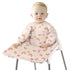 Vicloon Coverall Baby Feeding Bib, Weaning Bib Attaches to Highchair and Table, Long Sleeves Bib with Waterproof, Comfortable,Machine Washable, Ba...