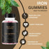 Black Girl Vitamins - Iron Gummies (20 mg), Supports Iron Deficiency & Anemia, Gluten-Free, Gelatin Free, Made in The USA (Grape, 60 Count) 30 Day...