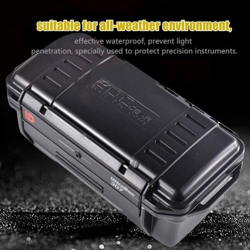 Tbest Eboxer Protective Waterproof Case,Outdoor Waterproof Shockproof Airtight Survival Box Storage Container Case Carry Box Black Dry Storage Box...