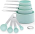 Measuring Cups and Spoons Set of 8 Pieces, nesting measuring cups for Measuring Dry or Liquid Ingredients, Stainless Steel Handle, Kitchen Gadgets...