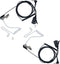 Sarcia 1 Pin 2.5 mm Earpiece Headset with PTT Mic for Motorola Talkabout Walkie Talkie MH230R MR350R T200 T200TP T260 T260TP T600 MT350R Two Way R...